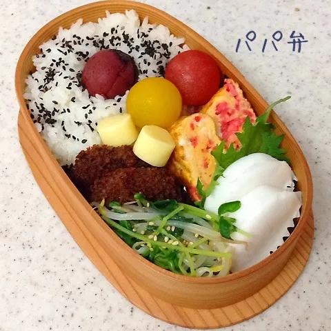 Snapdishの料理写真:パパ弁当|とももさん