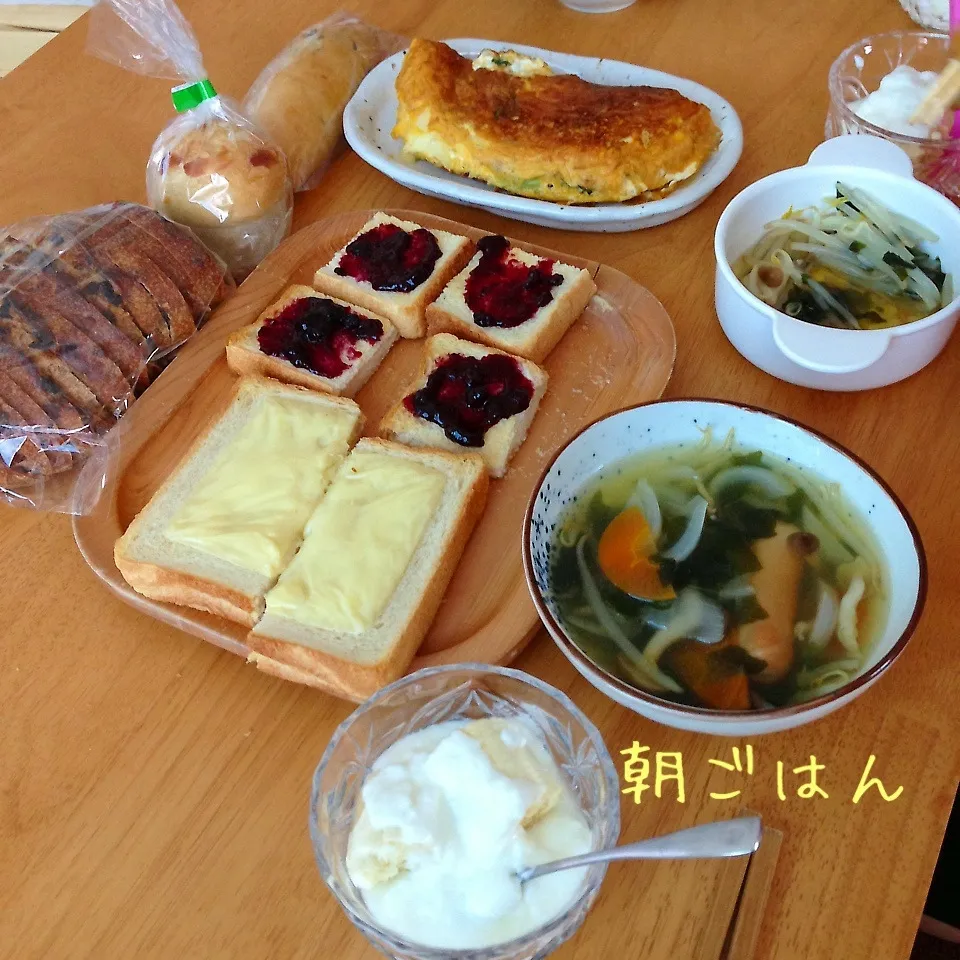 週末の朝ごはん|とももさん