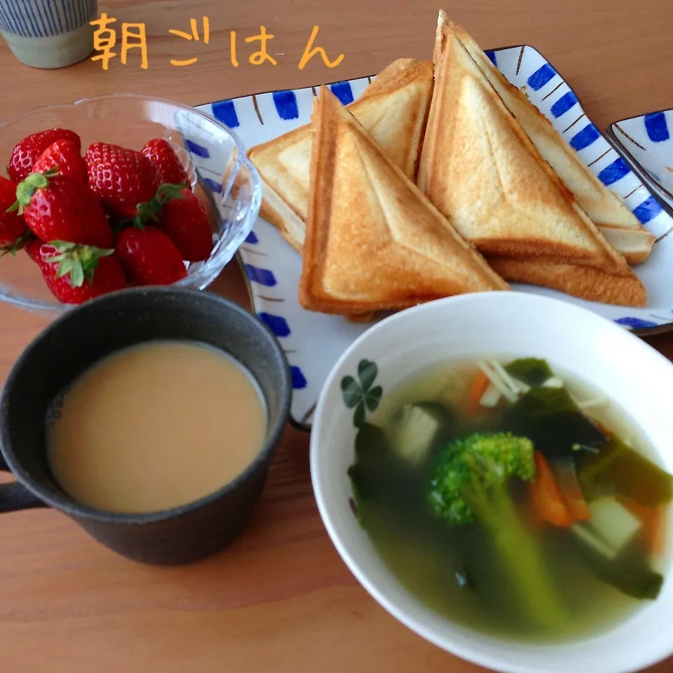 Snapdishの料理写真:ホットサンド|とももさん