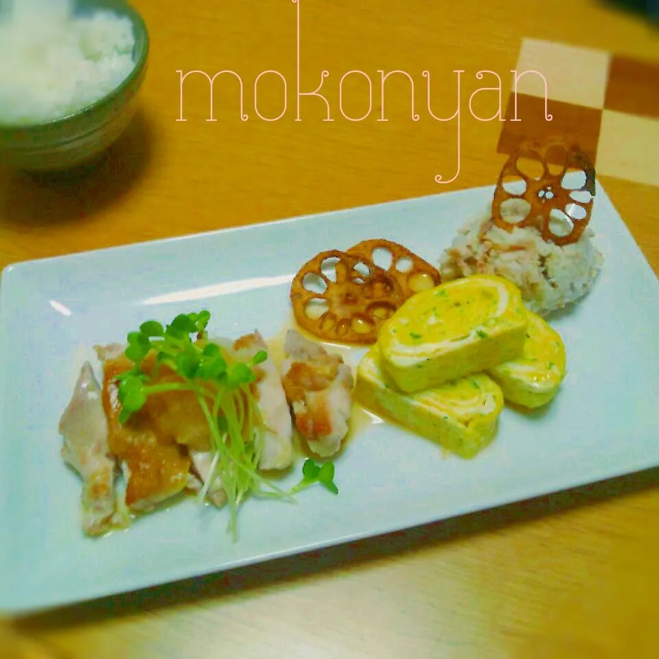 晩ごはん|もこにゃんさん