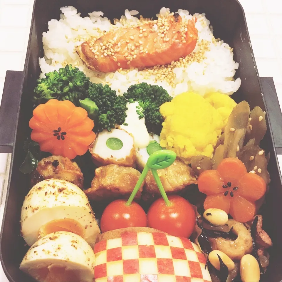 Snapdishの料理写真:今日の次男のお弁当☆|marikoさん