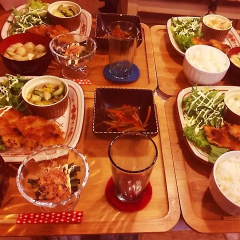 久々に今日の晩御飯^ ^|marikoさん