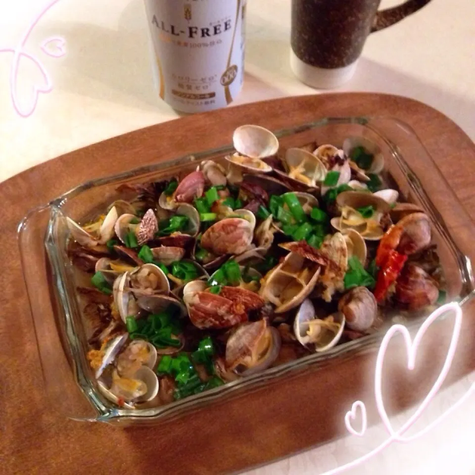 ♪アサリのアヒージョ♪ガーリックオリーブオイル♪|henryさん