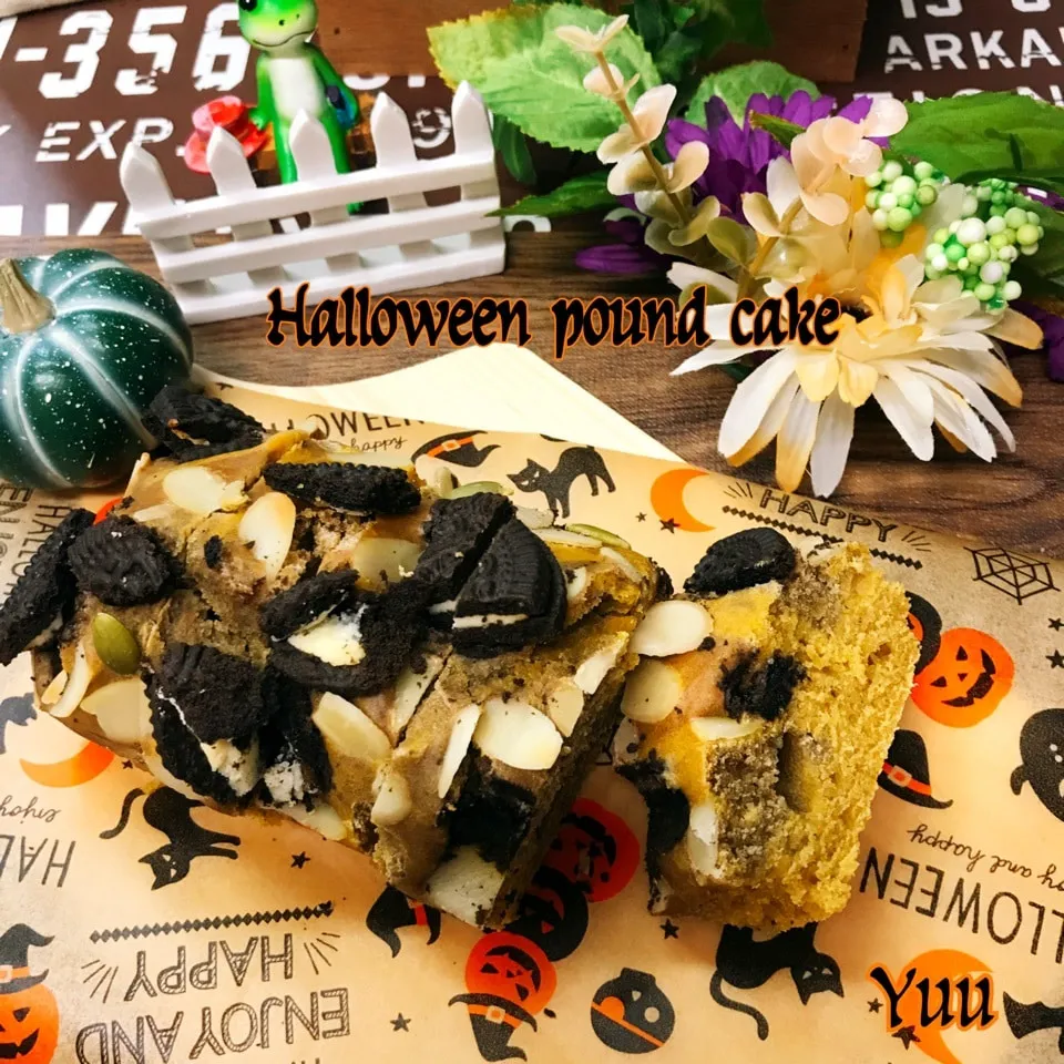 10/24☆ﾟHalloweenパウンドケーキ🎃|ゆうさん