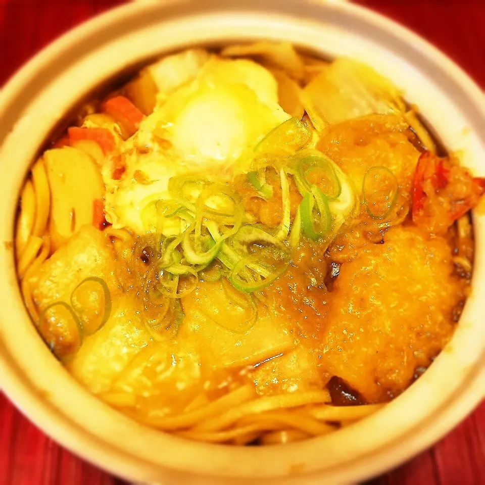 極々ふつーの鍋焼きうどん|Wabiさん