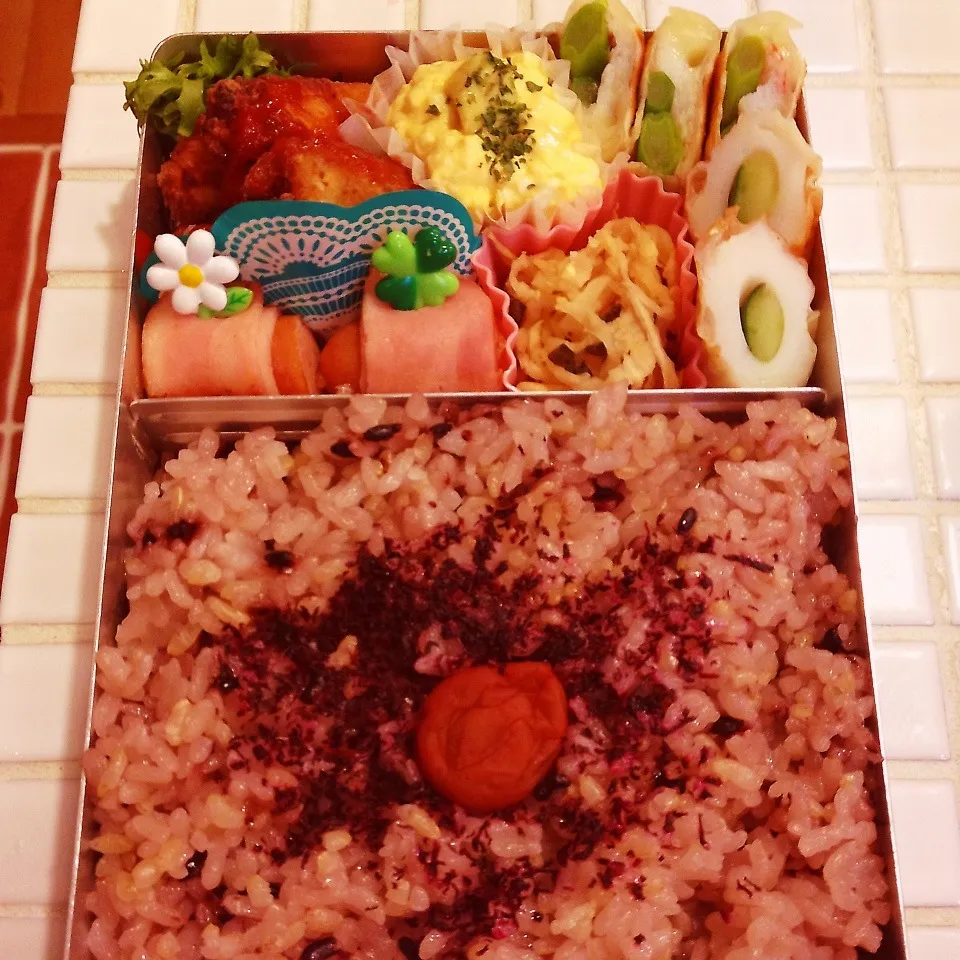 Snapdishの料理写真:自分のお弁当♡|marikoさん