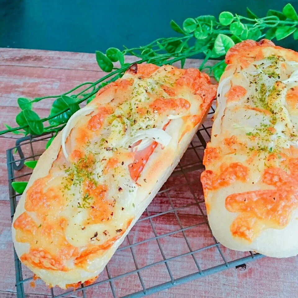 酒種酵母🍞ベーコンオニオンチーズパン|bobbinさん