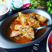 じっくり煮込んだほろほろ豚スペアリブのスープカレー♪