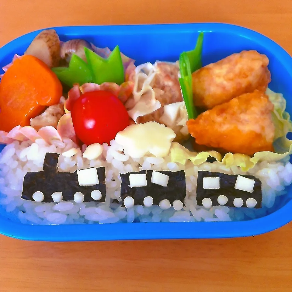 息子のお弁当(^^)|ゆっこちゃんさん