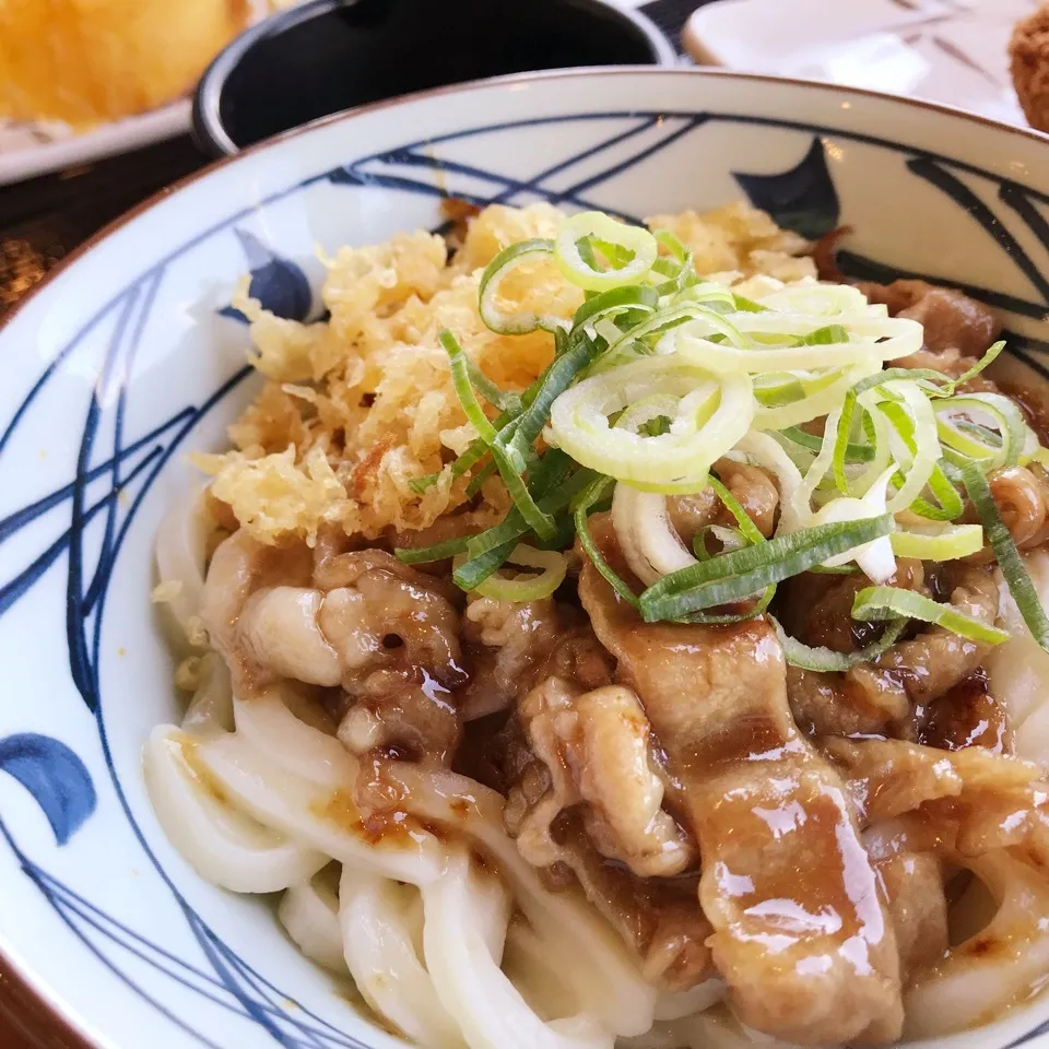 貧血対策その②丸亀製麺☆甘辛肉〜🐃|ビーグルさん