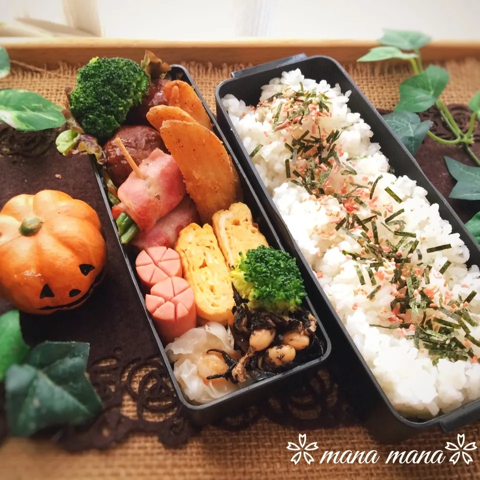 Snapdishの料理写真:10/26金曜日のお弁当～|まなまな♡さん