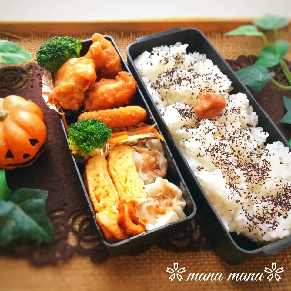 Snapdishの料理写真:10/25木曜日のお弁当～|まなまな♡さん