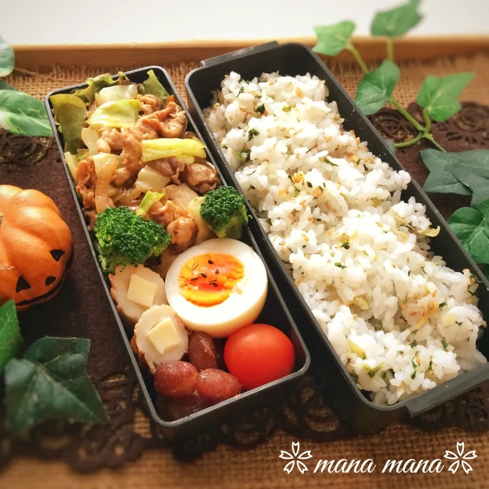 Snapdishの料理写真:10/23火曜日のお弁当〜|まなまな♡さん