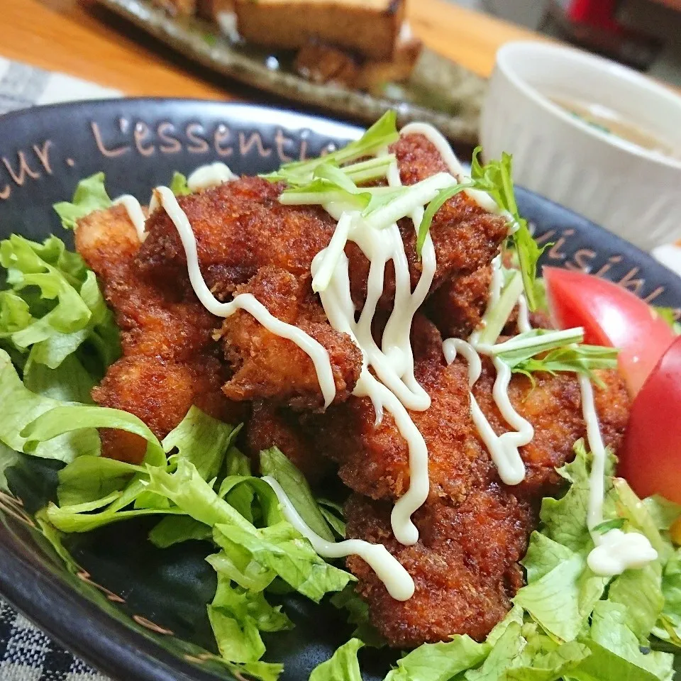 Snapdishの料理写真:激リピver☆かおちゃんの和風チキンカツ～|とまと🍅さん