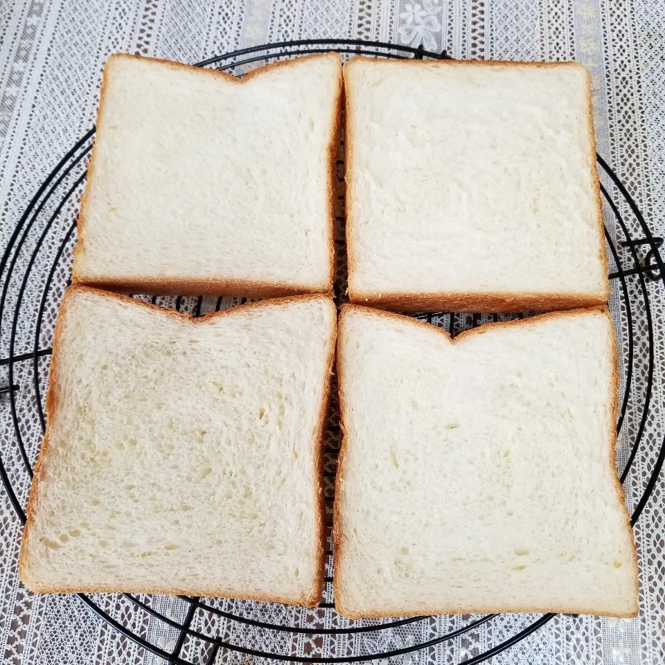 [角食部Fainal]プレーン食パン🍞スライス断面|まんまるこさん