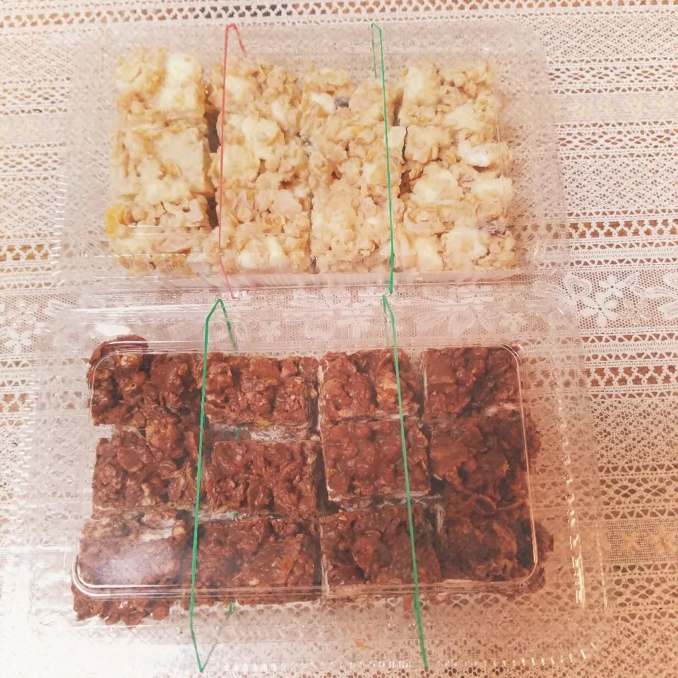 マシュマロとフルグラでチョコバー|まんまるこさん