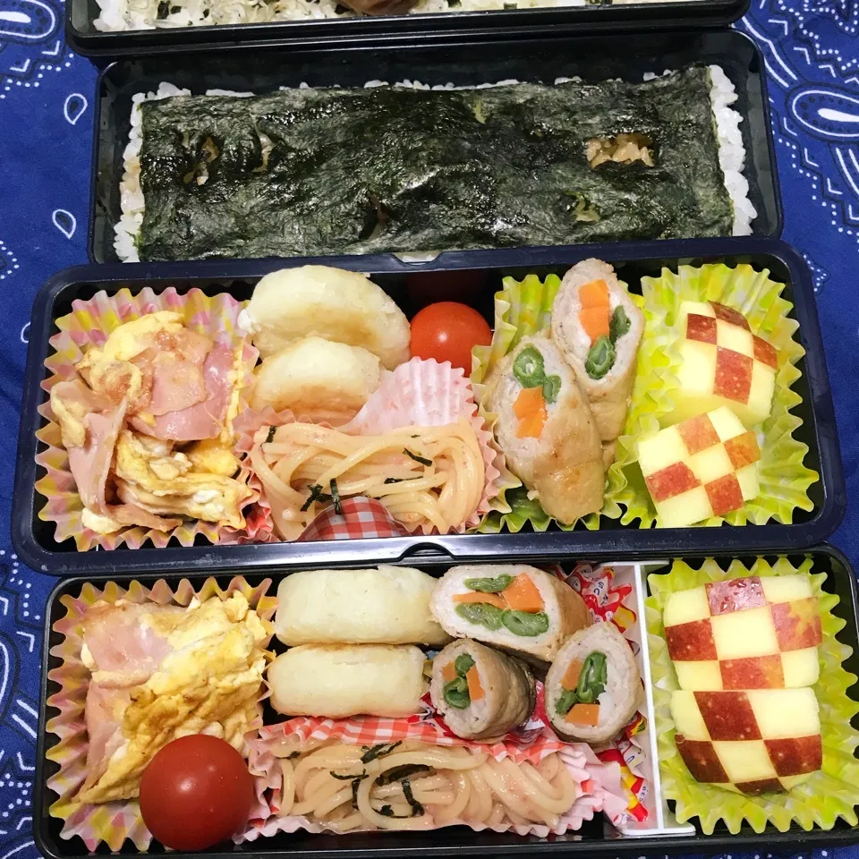 Snapdishの料理写真:息子&娘のお弁当🍱11/5|iguigupopさん