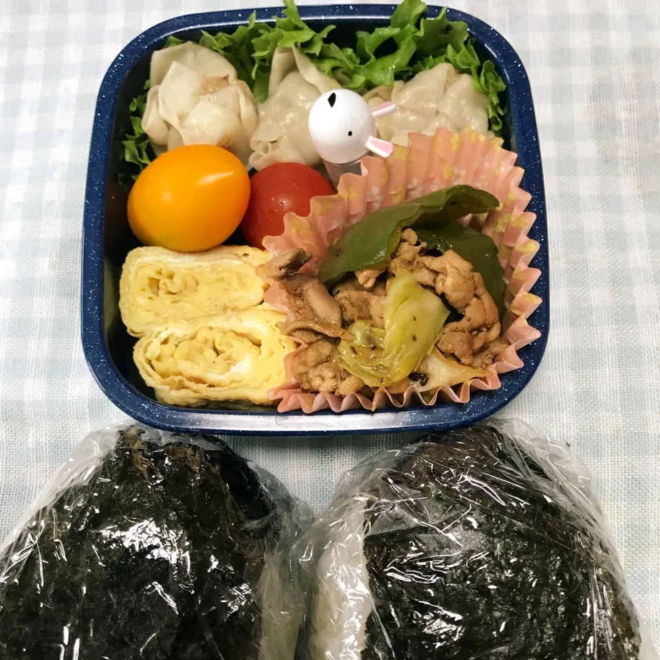 Snapdishの料理写真:娘のお弁当🍱🍙|iguigupopさん