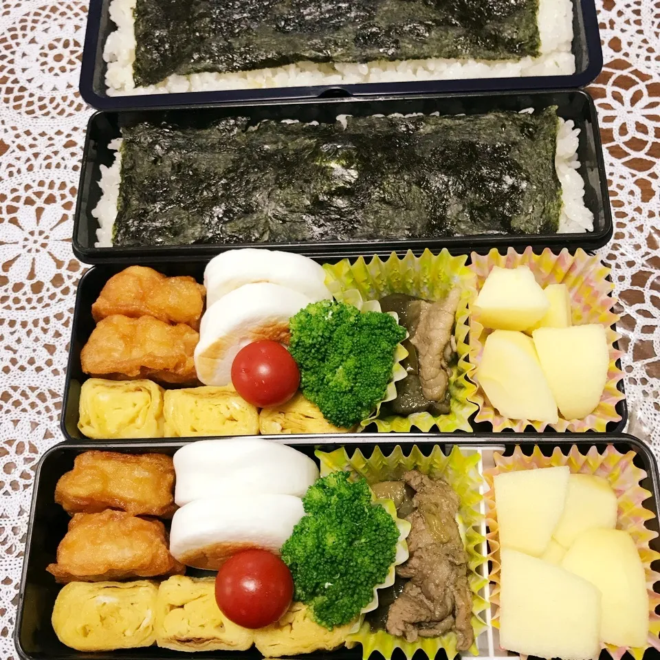 息子&娘のお弁当🍱6/18|iguigupopさん