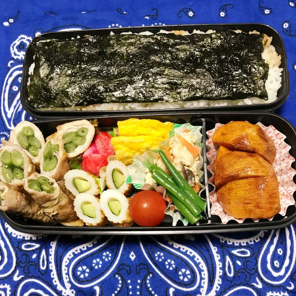 Snapdishの料理写真:男子高校生のお弁当🍱10/20|iguigupopさん