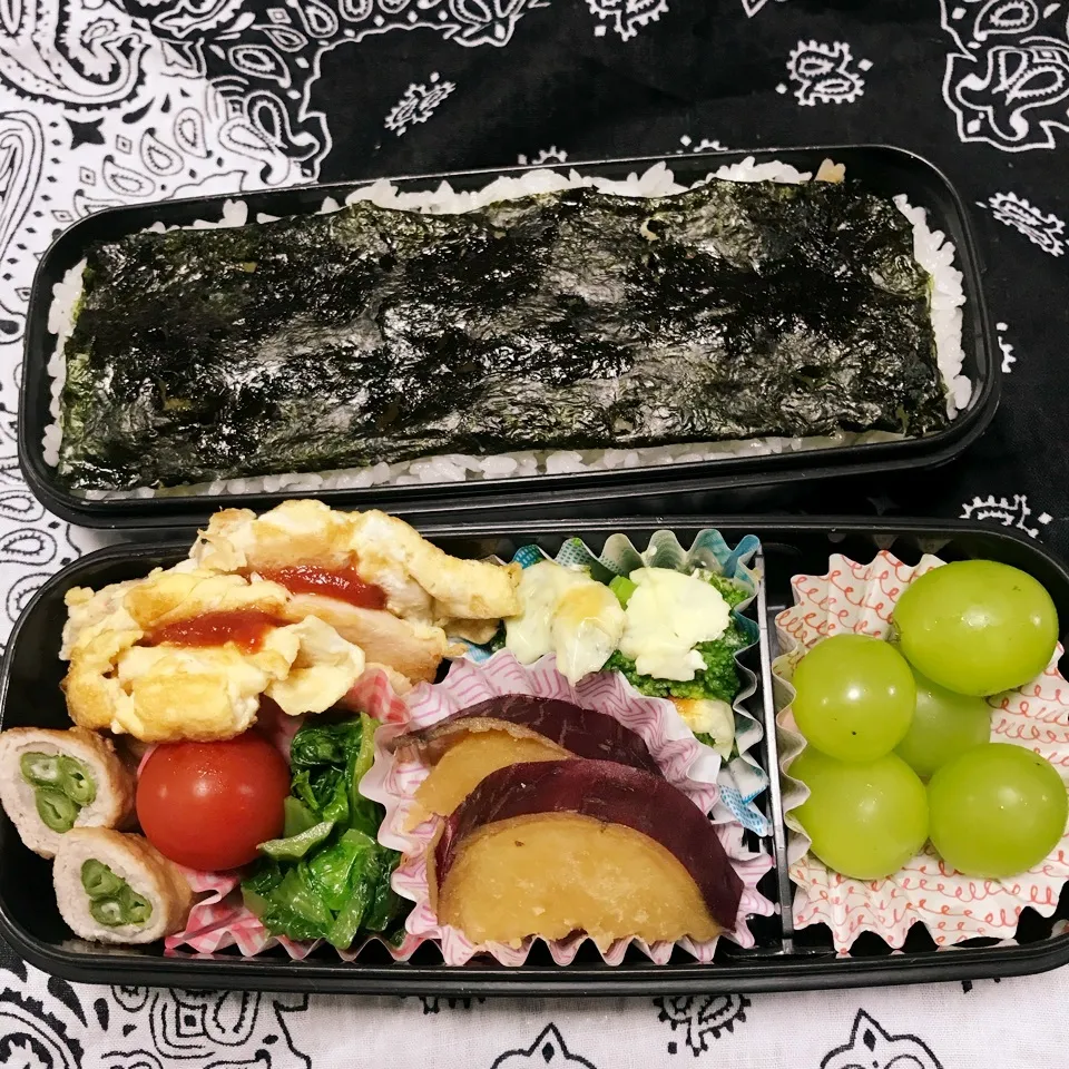 高校生息子のお弁当🍱10/4|iguigupopさん