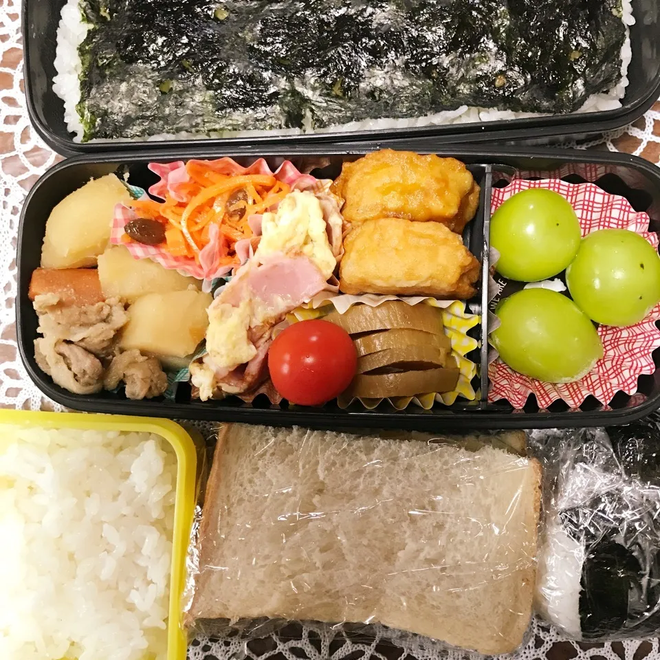 高3息子のお弁当9/22🍱🍙|iguigupopさん