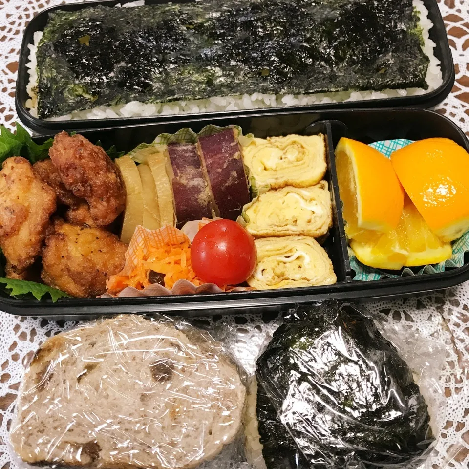 高3息子のお弁当9/21🍱🍙|iguigupopさん