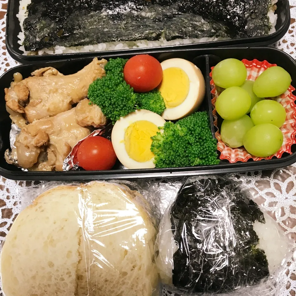 高3息子のお弁当9/13🍱🍙|iguigupopさん