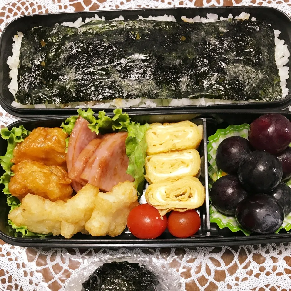 高3息子のお弁当🍱🍙|iguigupopさん