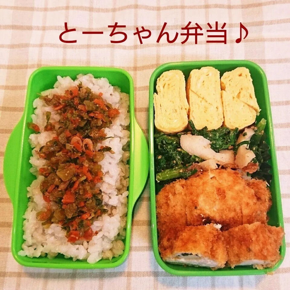 Snapdishの料理写真:月曜日のとーちゃん弁当♪|oomugiさん