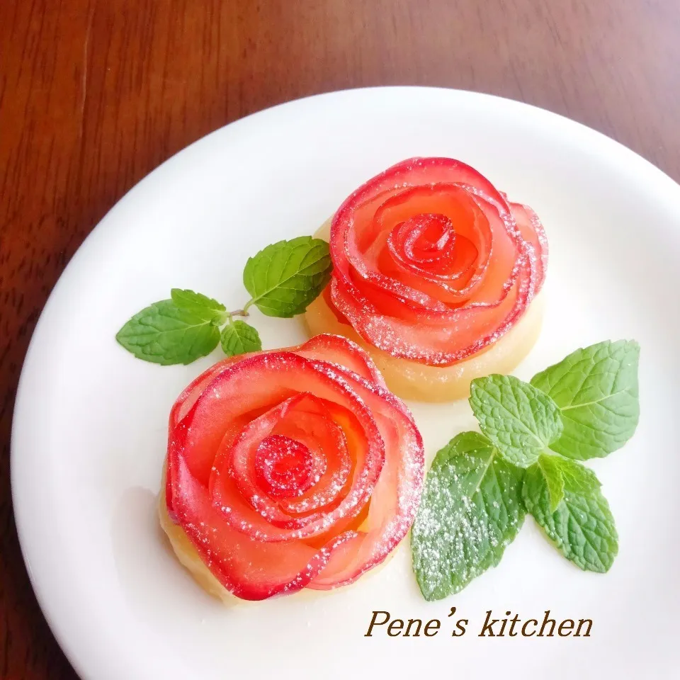 バラのアップルパイ♪|ペネロペさん