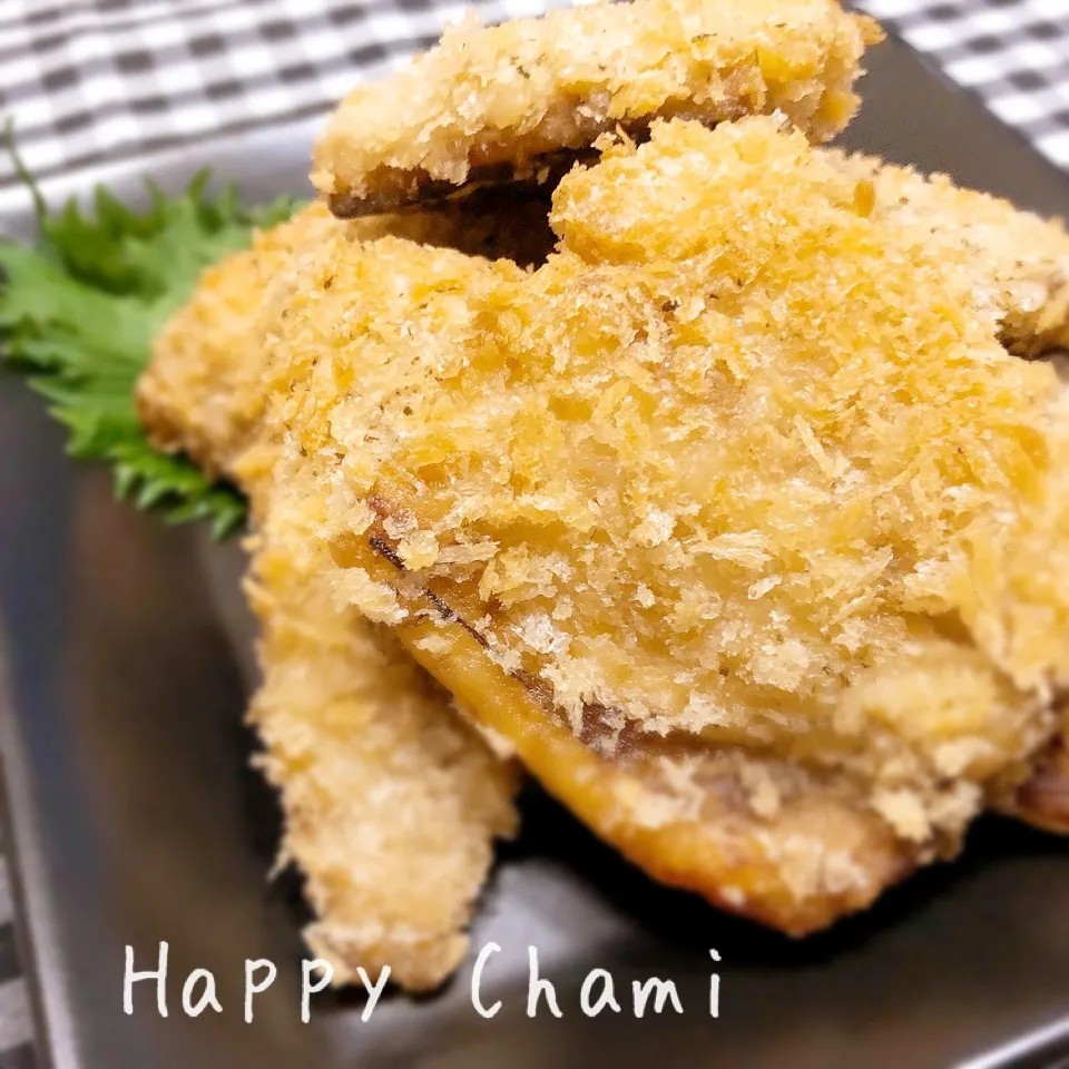 鯖のパン粉焼き|chamiさん