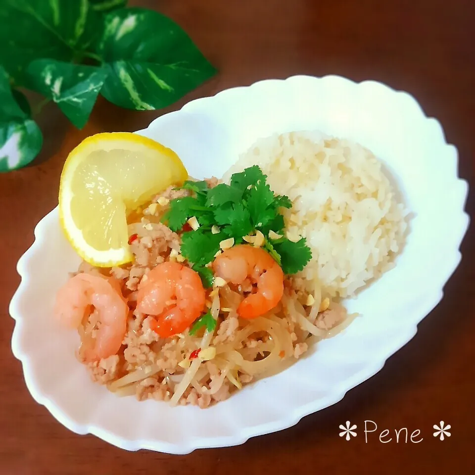 ゼマさんの☆春雨のエスニック丼|ペネロペさん