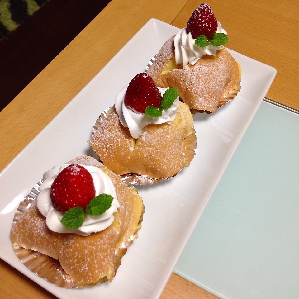 イチゴムースのザクロケーキ Sayuminmama Snapdish スナップディッシュ Id Bks4sa