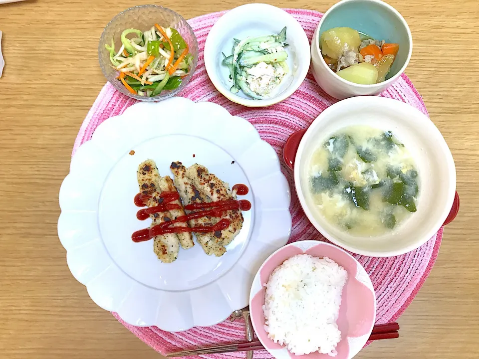 ささみの焼きフライです|りんごさん