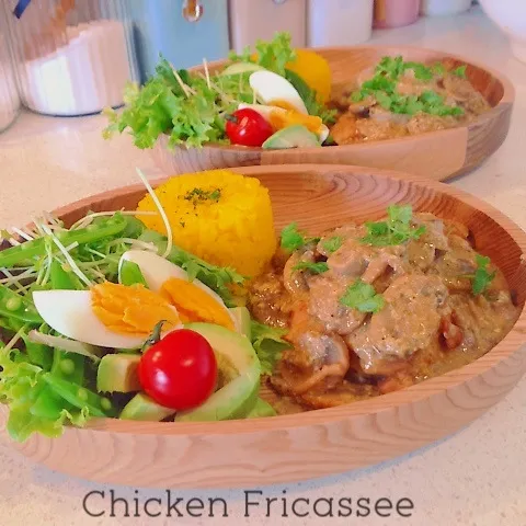 Chicken Fricassee(チキンのサワークリーム煮|はーちゃんさん