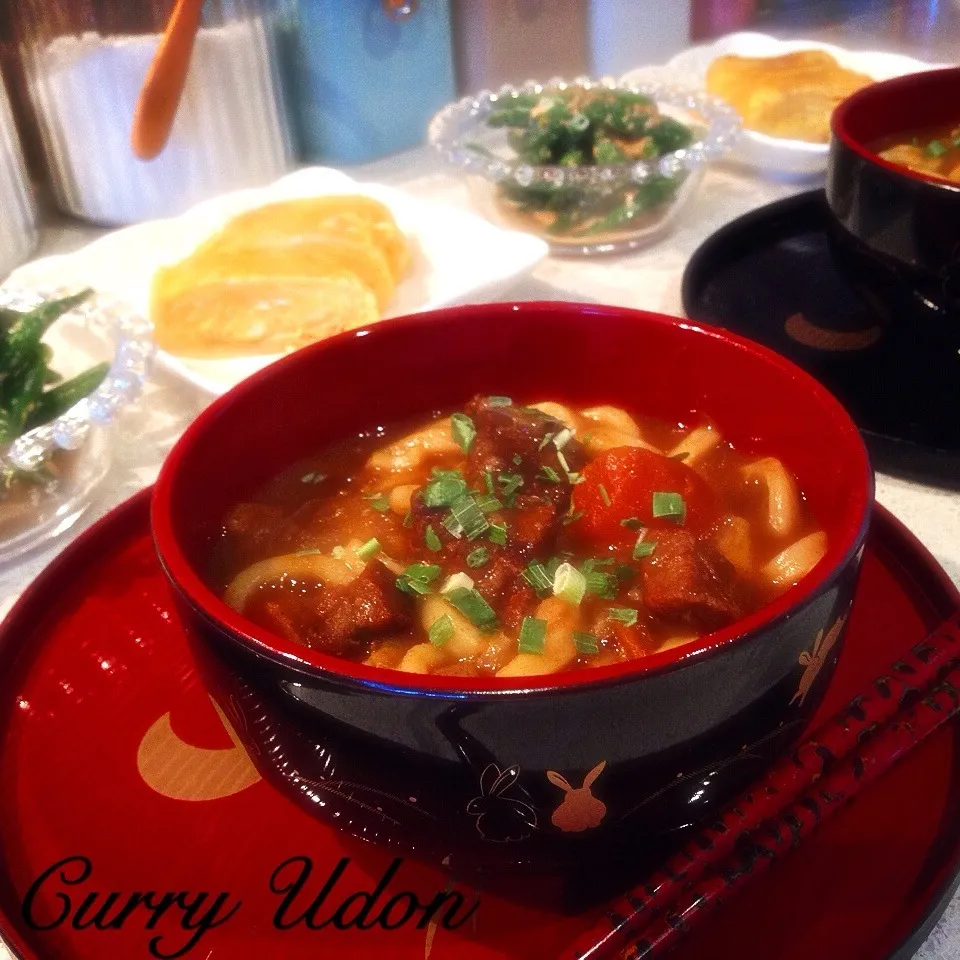 残りカレーでカレーうどん！|はーちゃんさん