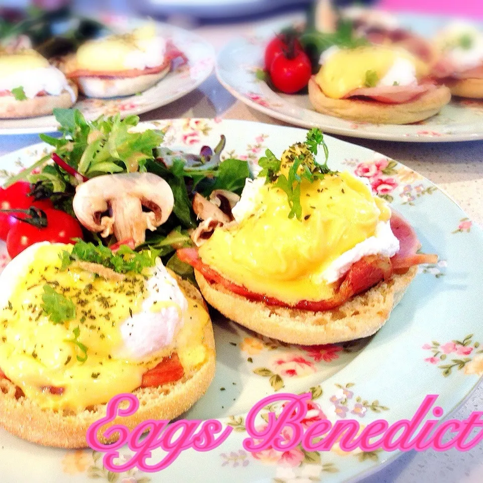 Snapdishの料理写真:おもてなし Egg Benedict |はーちゃんさん