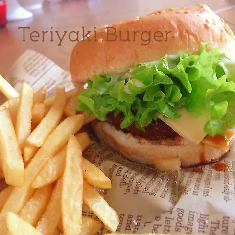 Saturday lunch❤︎マック風てりやきバーガー|はーちゃんさん