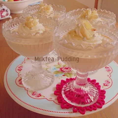 Royal Milk Tea Pudding❤︎|はーちゃんさん