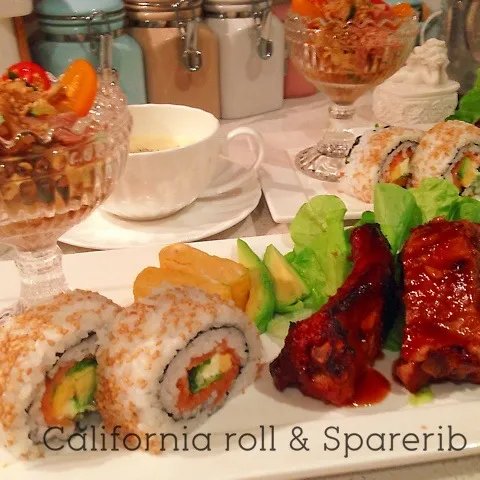 California roll&Sparerib|はーちゃんさん