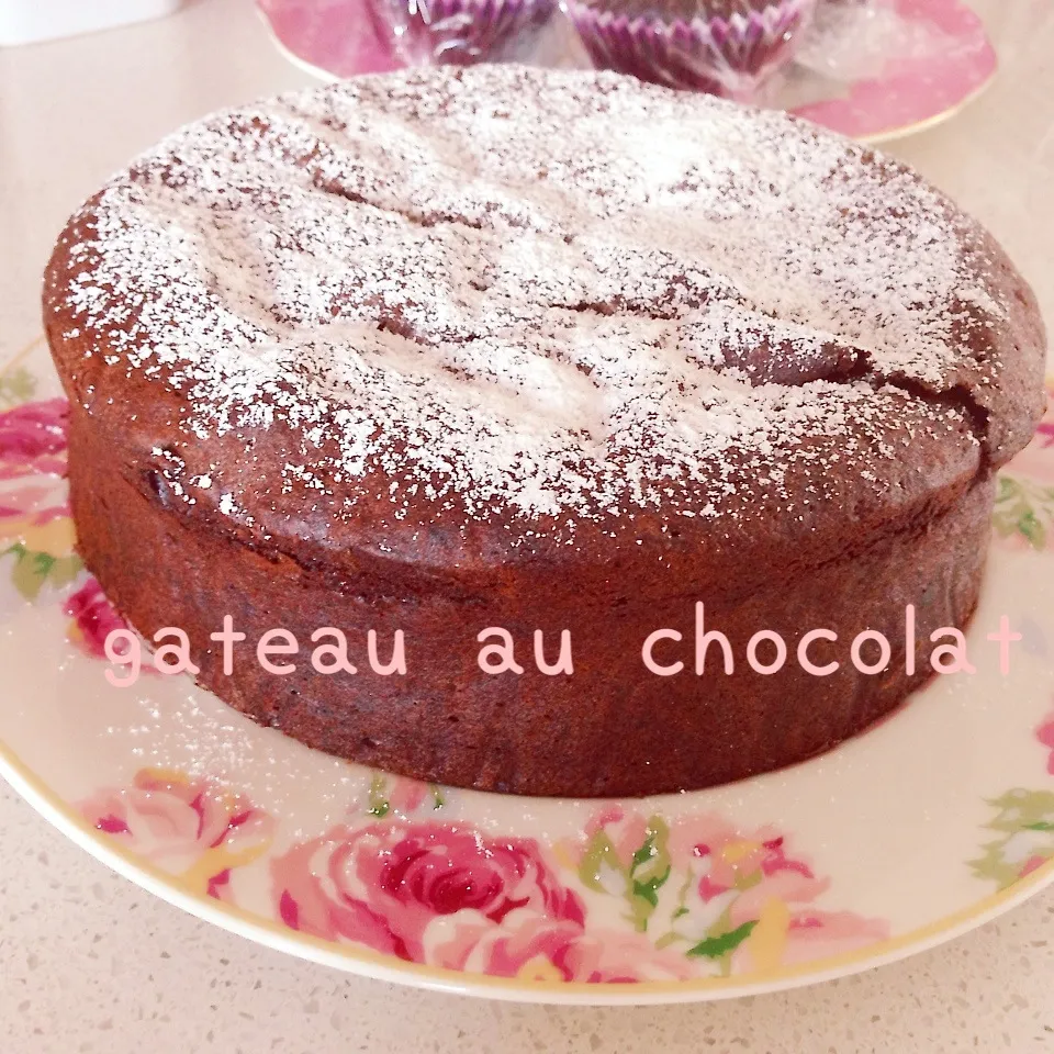 Snapdishの料理写真:gateau au chocolat|はーちゃんさん