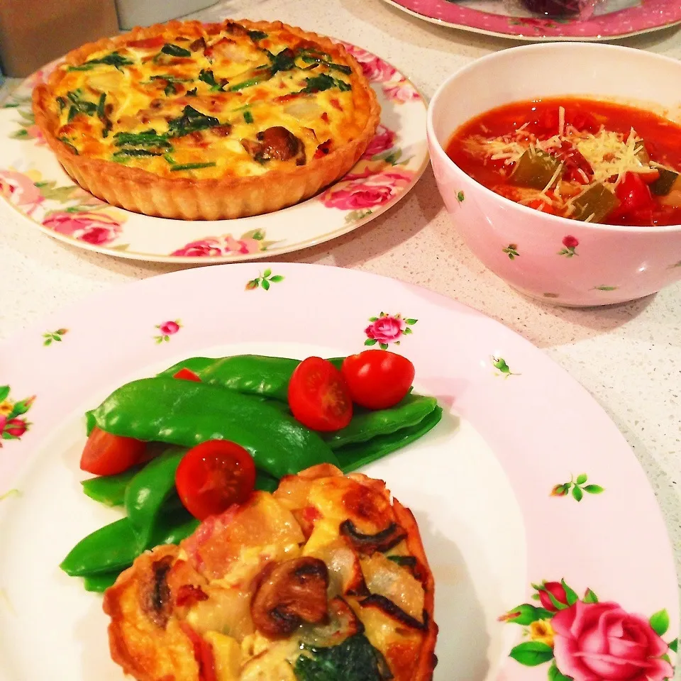 Quiche & Minestrone |はーちゃんさん