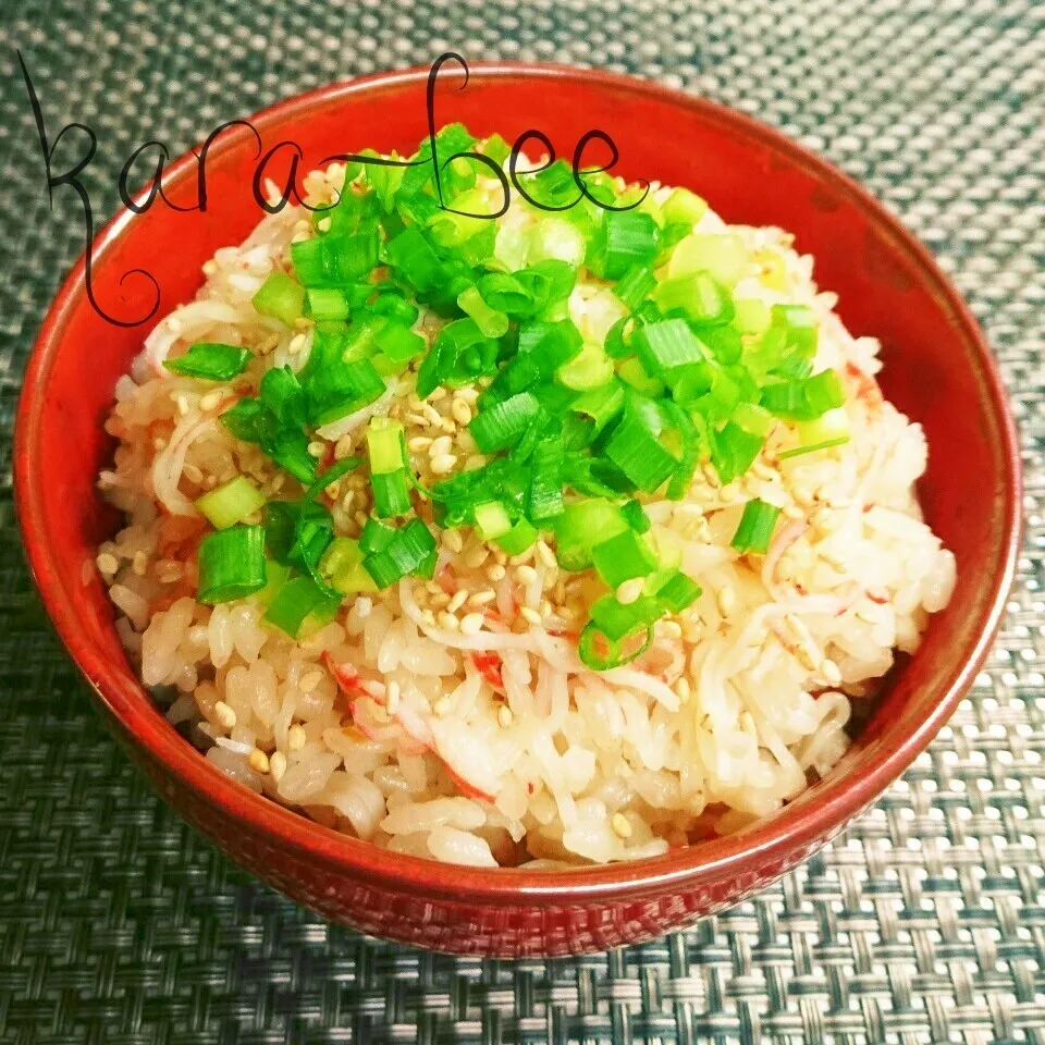 カニカマで旨いっ♡自慢の貧乏カニ飯【飯研】|からあげビールさん