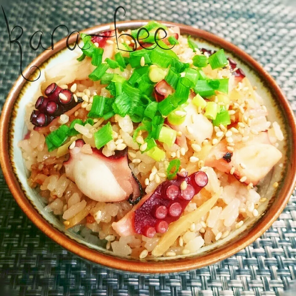 香り最高！！我が家自慢の千切り生姜たこ飯|からあげビールさん