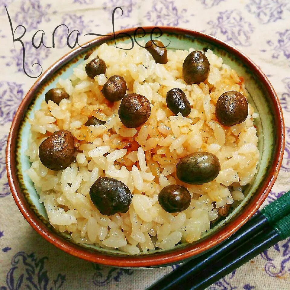 からあげビールが～むかごと出逢ったぁ～♡憧れのむかごご飯|からあげビールさん