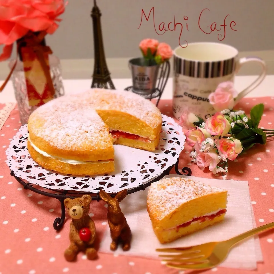 ビクトリアンサンドイッチ♡ケーキ♪|Sarryさん