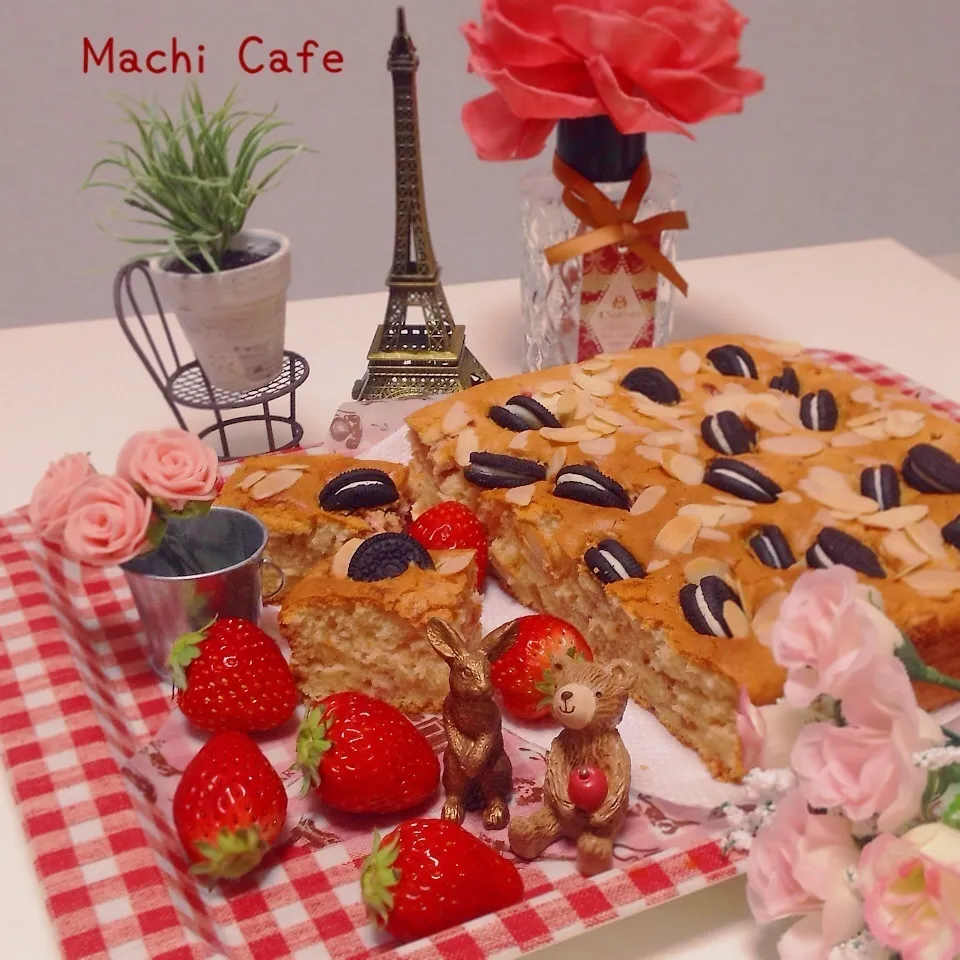 生クリーム♡フレッシュ苺ケーキ♪|Sarryさん