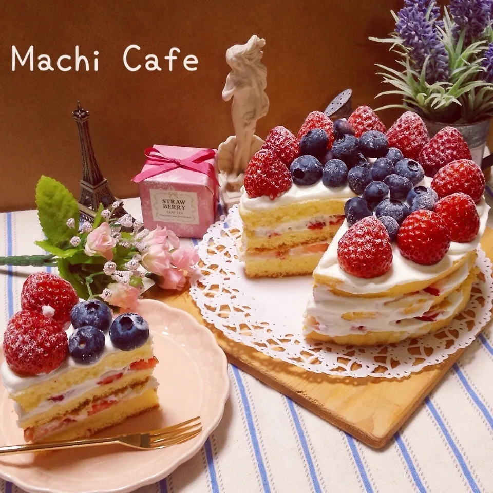 定番♡ベリーなショートケーキ♪チームショート！|Sarryさん