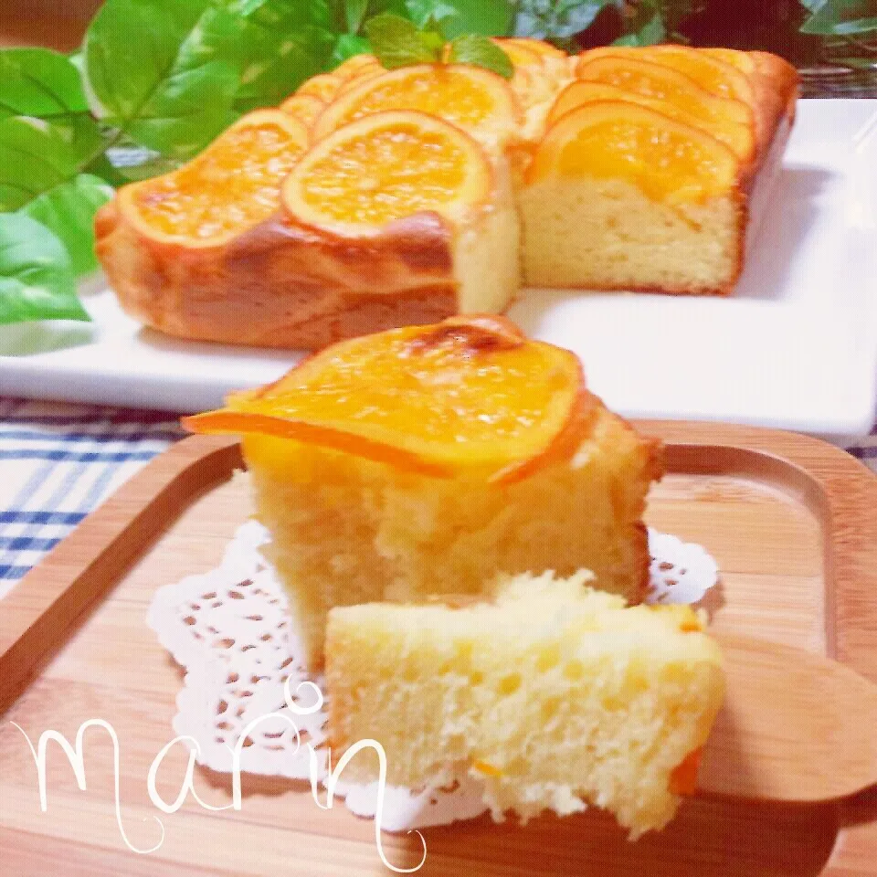 爽やかな香りと酸味の♪オレンジヨーグルトケーキ♪|マリンさん